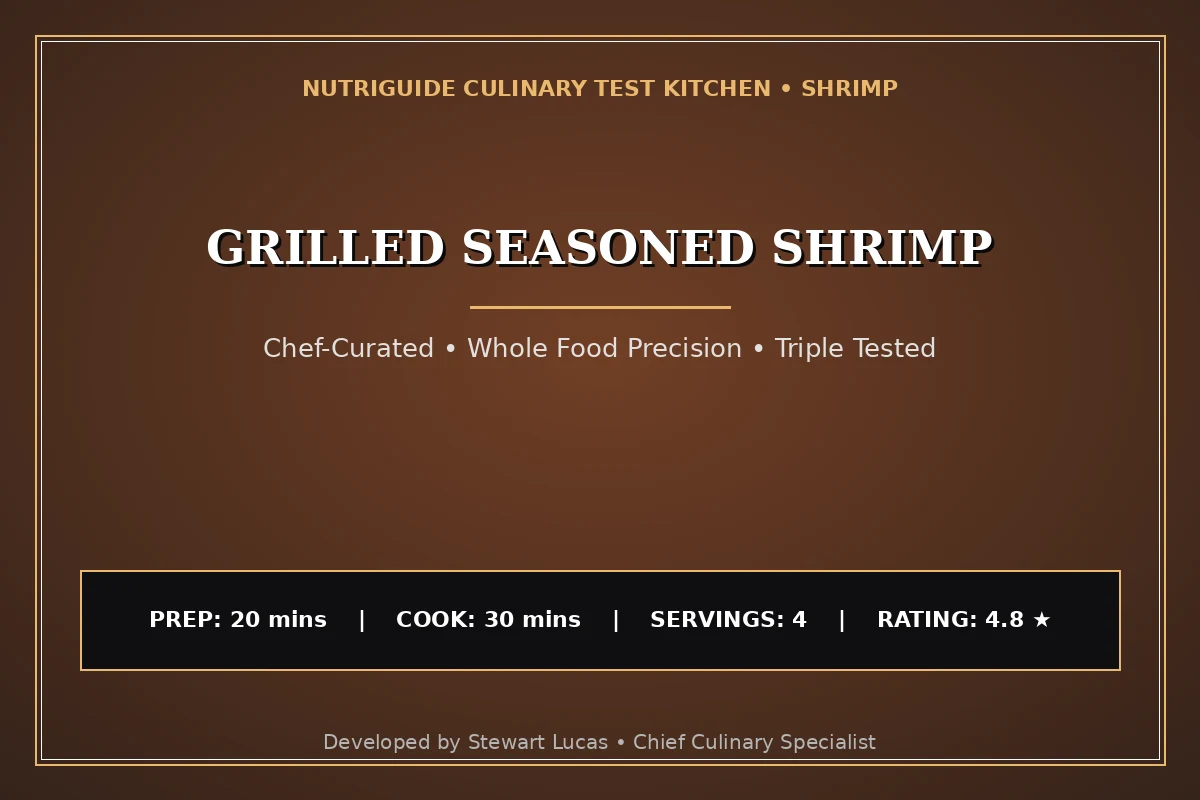 Grilled Seasoned Shrimp