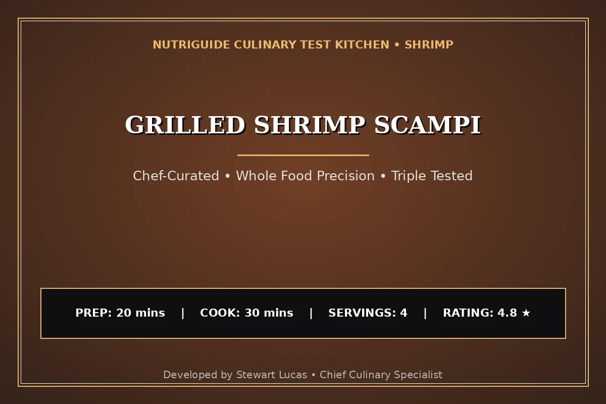 Grilled Shrimp Scampi