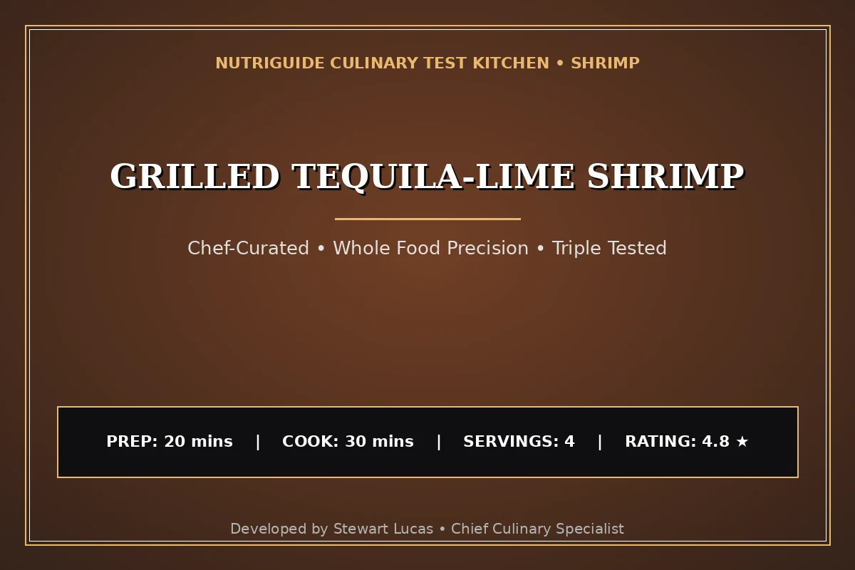 Grilled Tequila-Lime Shrimp