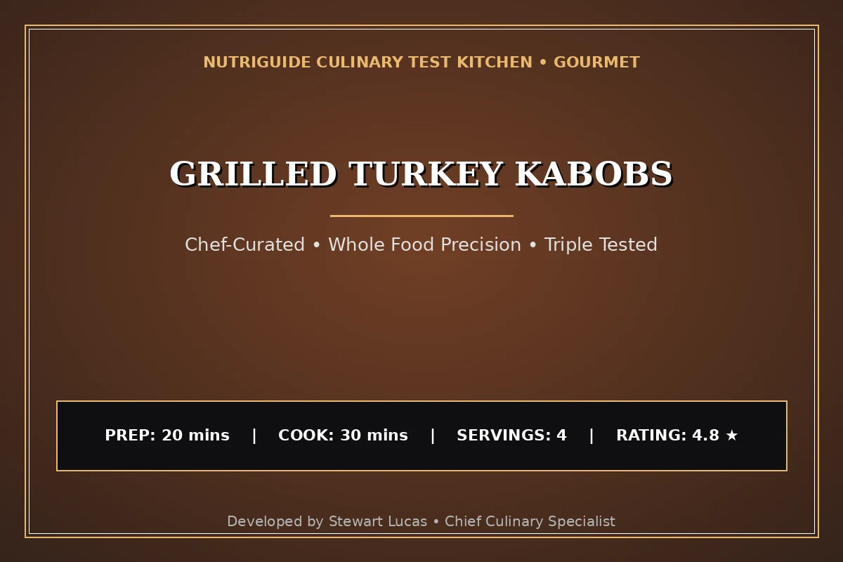 Grilled Turkey Kabobs