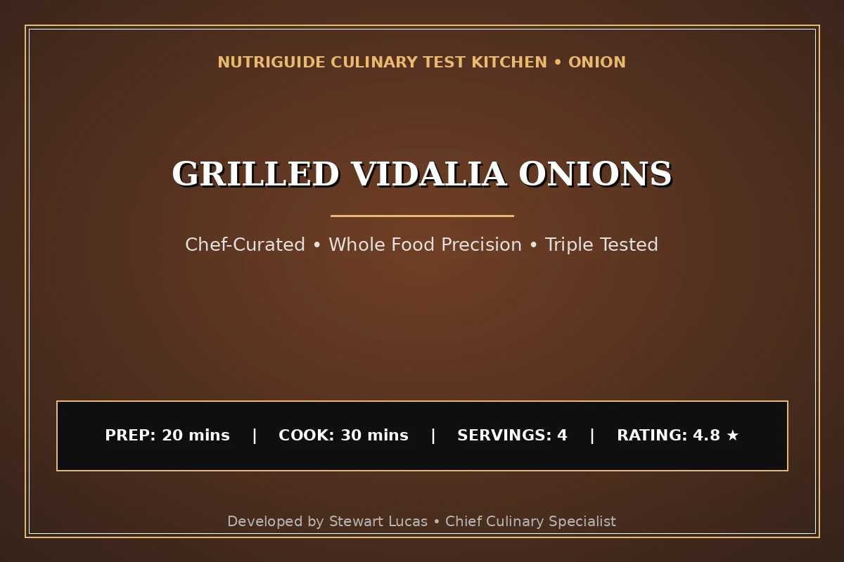 Grilled Vidalia Onions