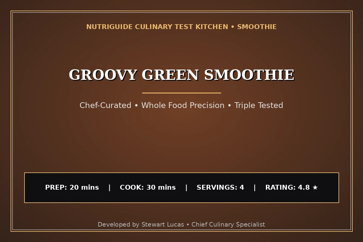 Groovy Green Smoothie