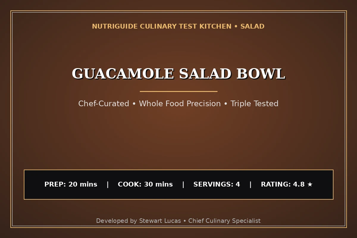 Guacamole Salad Bowl