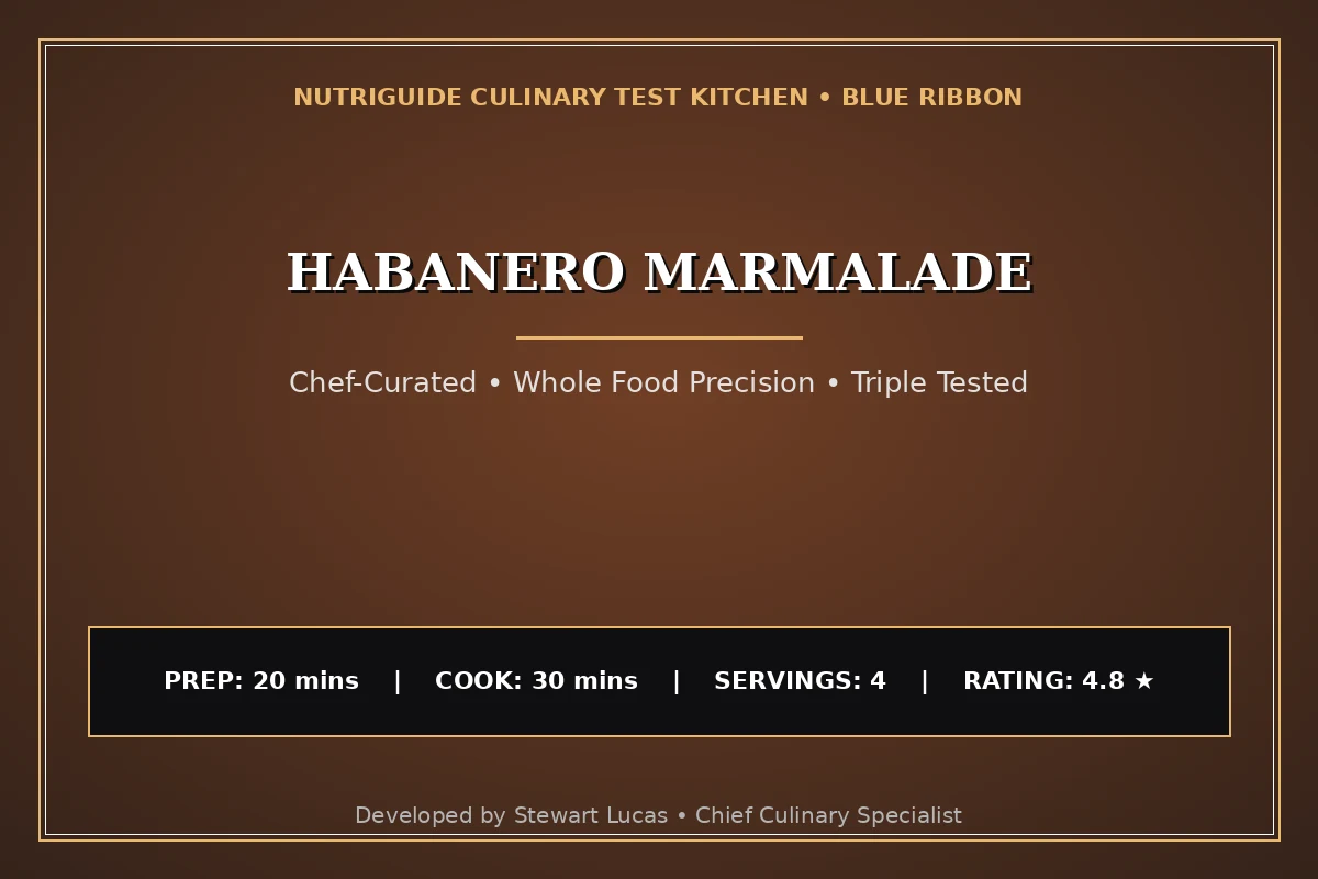 Habanero Marmalade