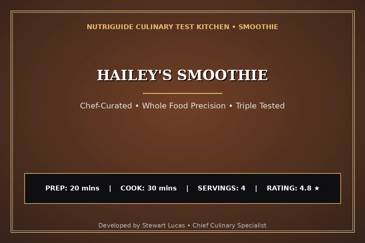 Hailey'S Smoothie