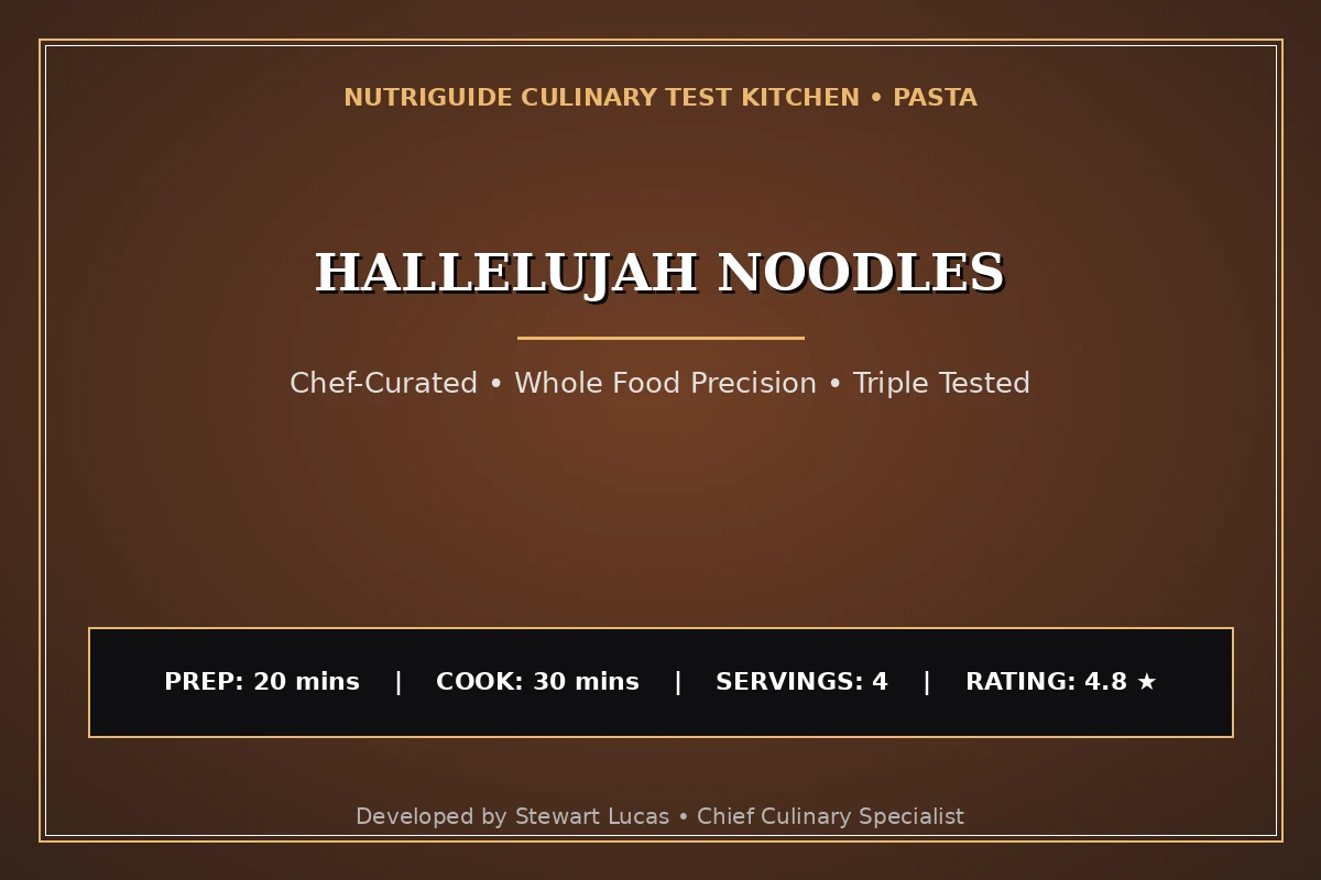 Hallelujah Noodles