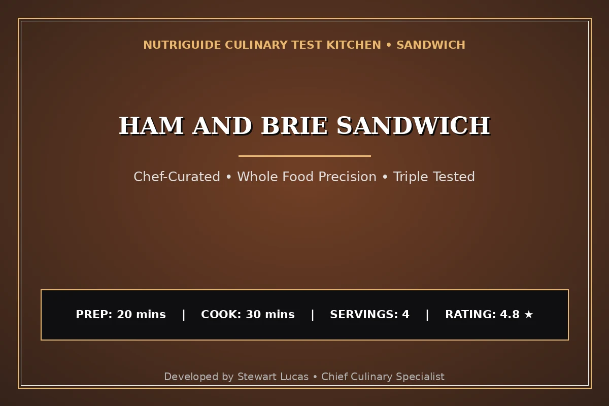 Ham And Brie Sandwich