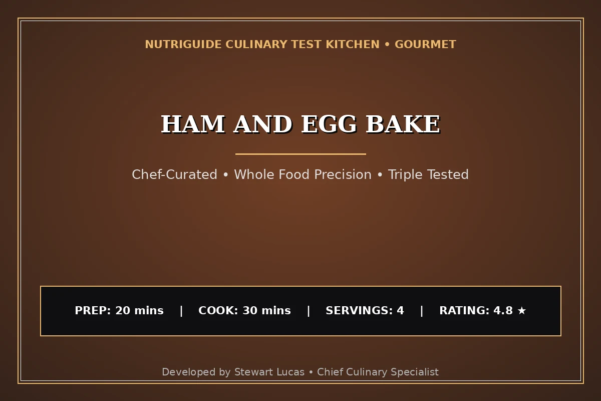 Ham And Egg Bake