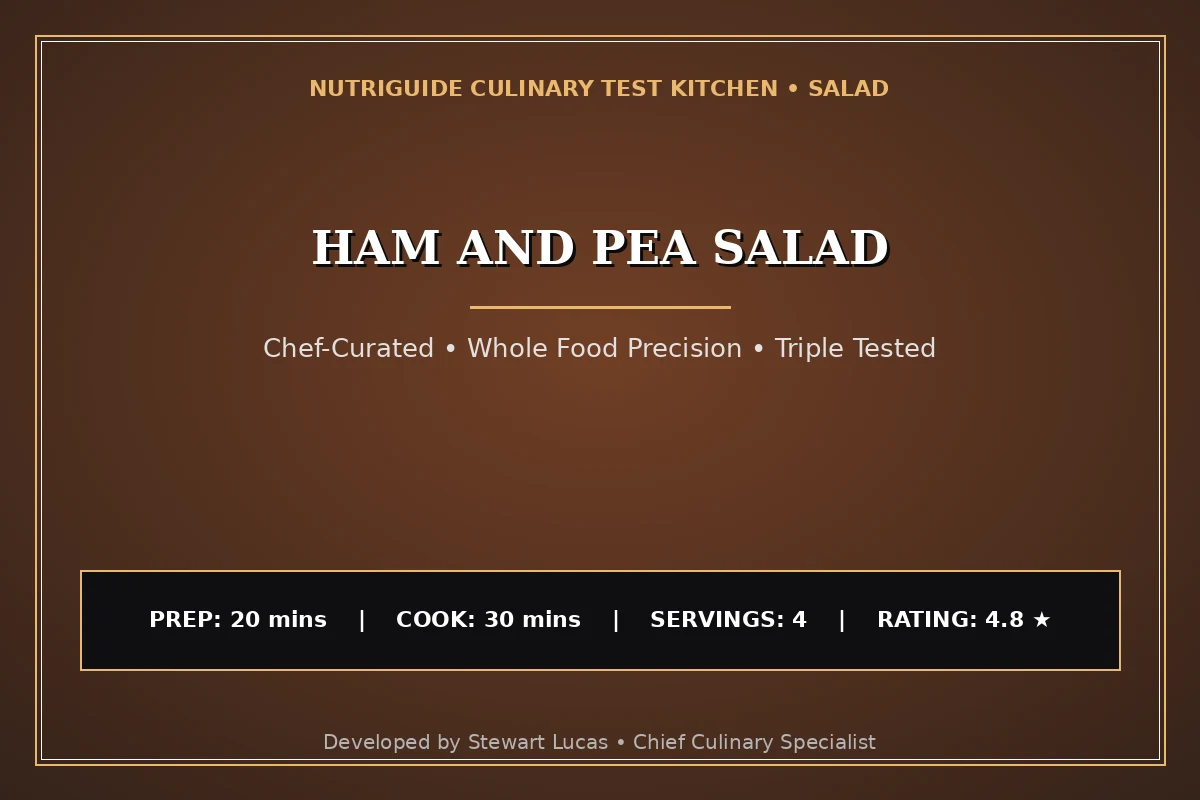 Ham And Pea Salad