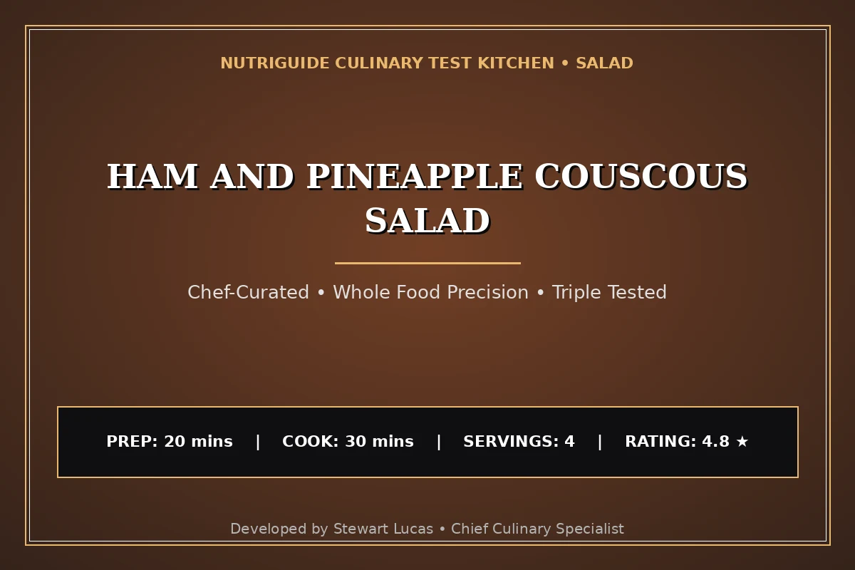Ham And Pineapple Couscous Salad