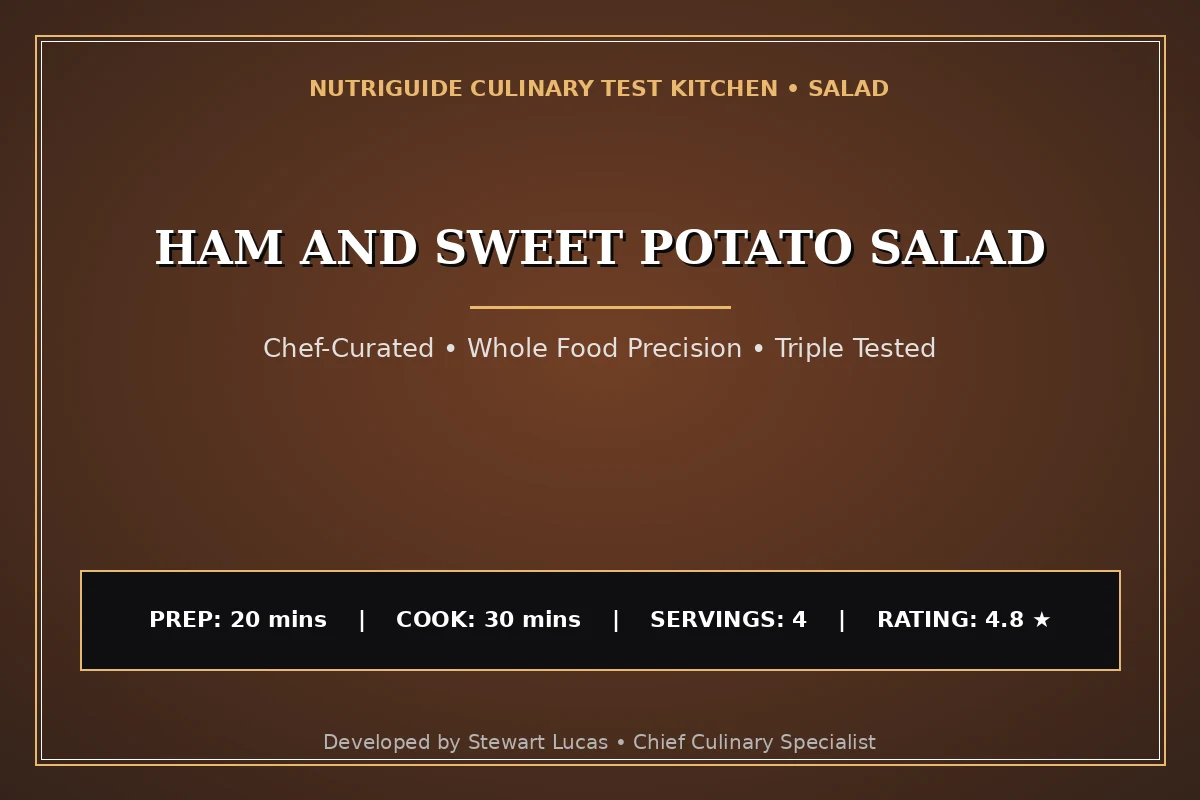 Ham And Sweet Potato Salad