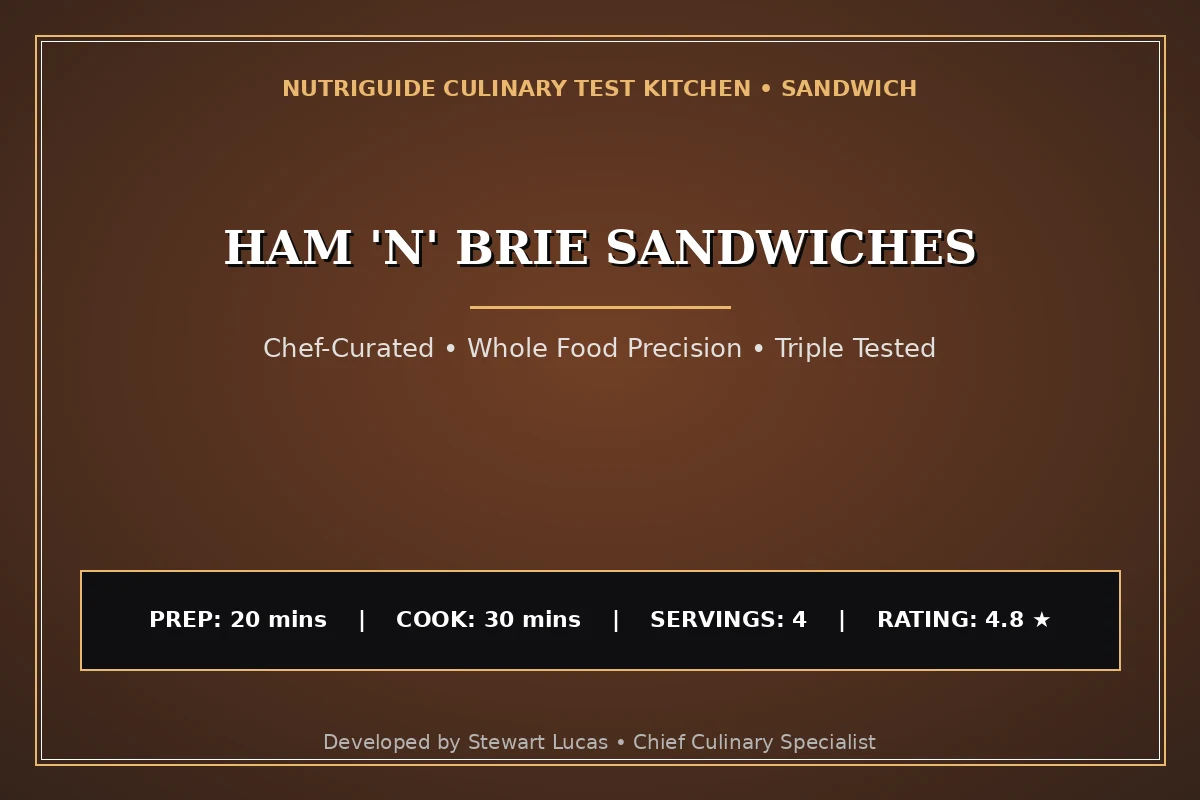 Ham 'N' Brie Sandwiches