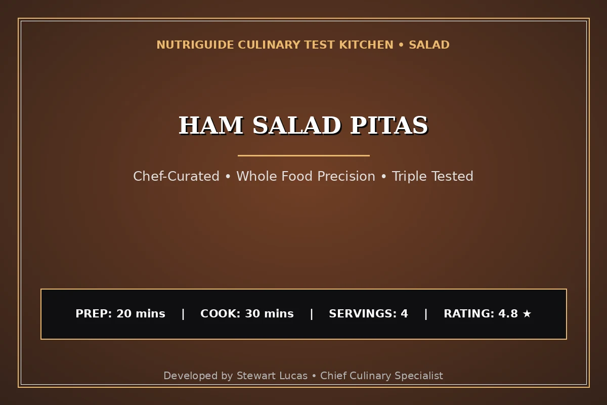 Ham Salad Pitas