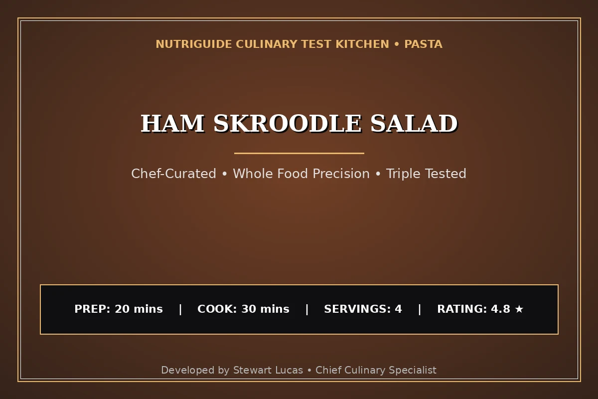 Ham Skroodle Salad