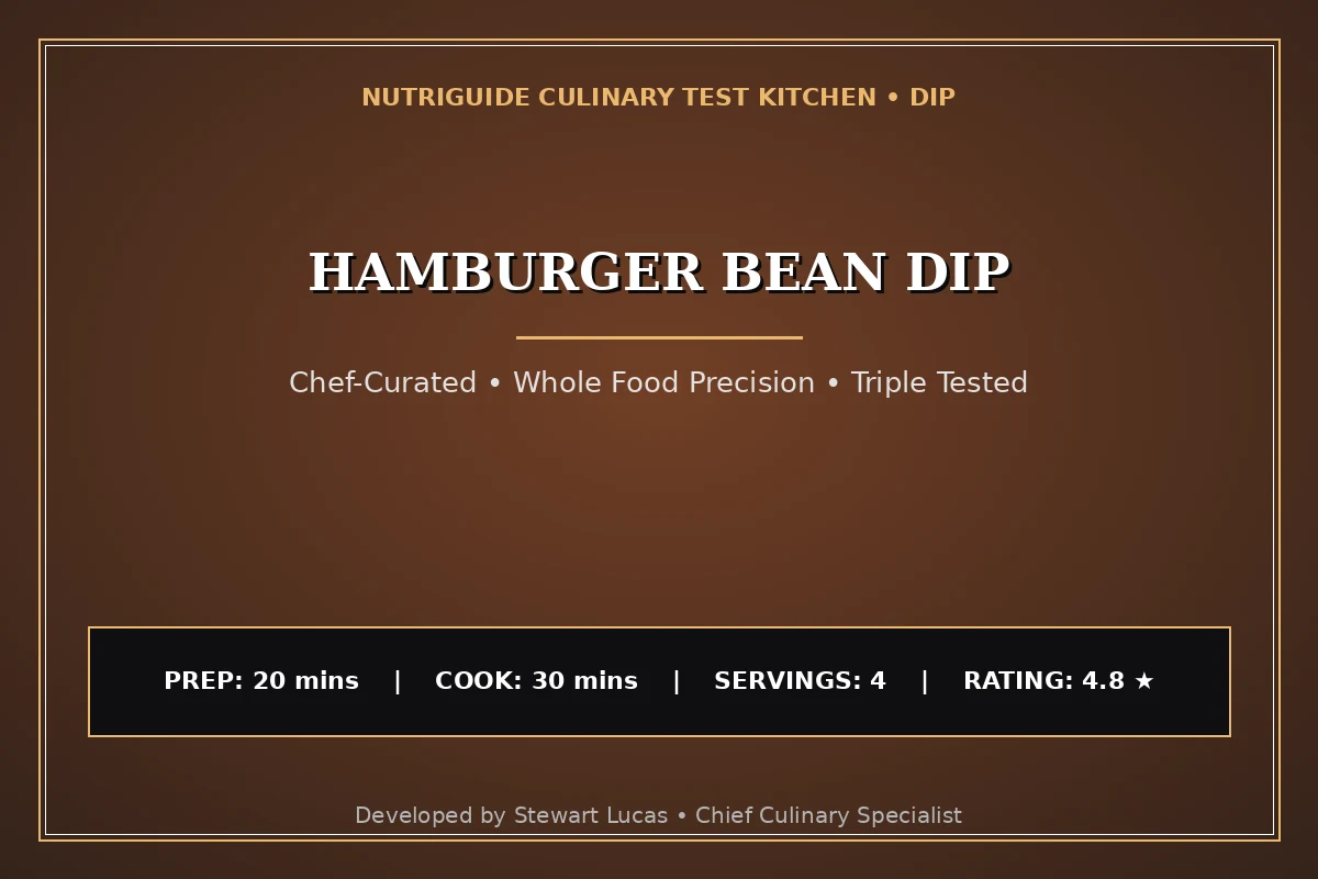 Hamburger Bean Dip
