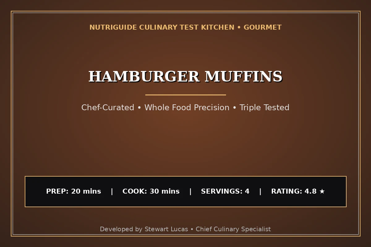 Hamburger Muffins