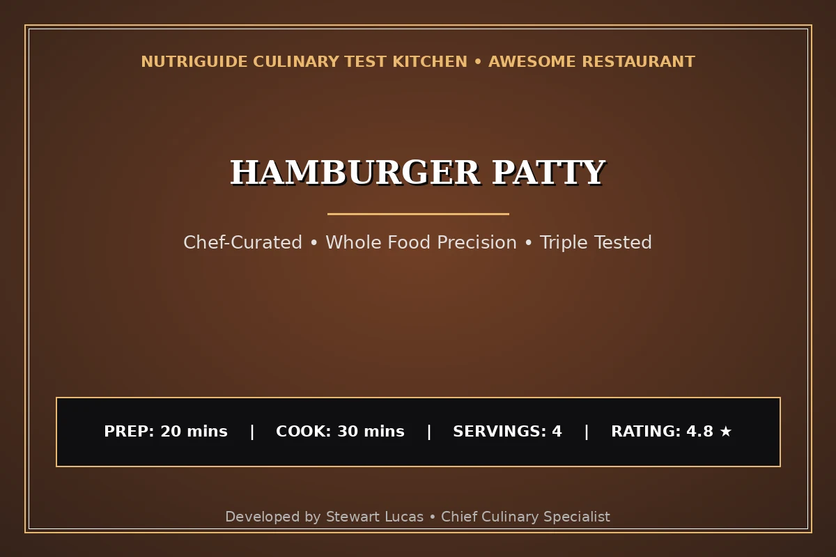 Hamburger Patty