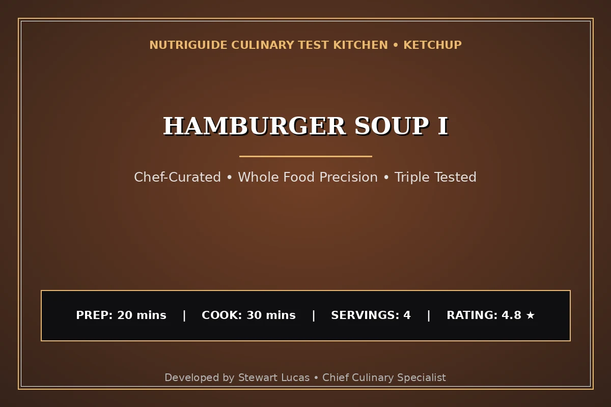 Hamburger Soup I