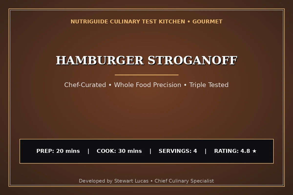 Hamburger Stroganoff