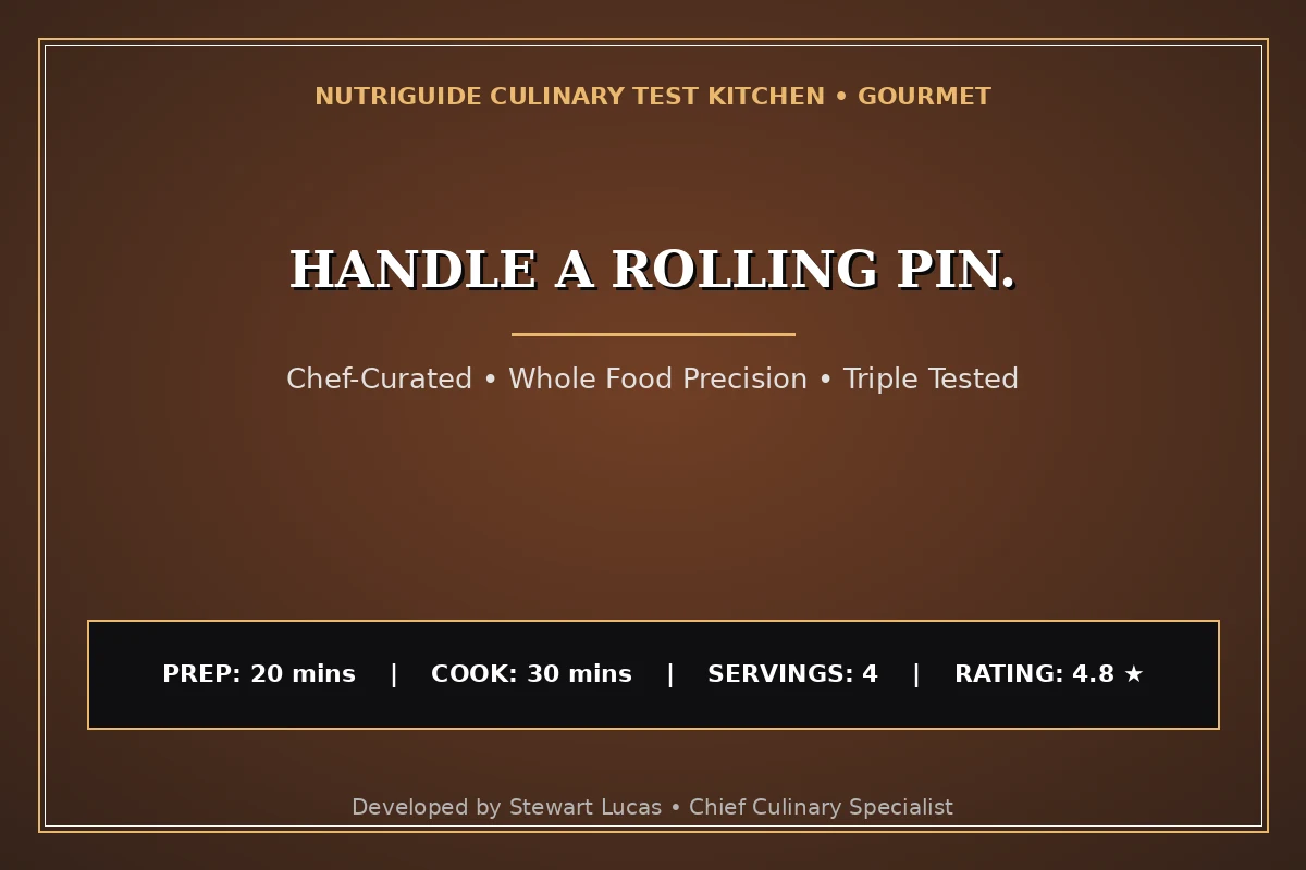 Handle A Rolling Pin.