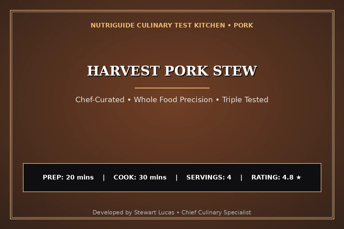 Harvest Pork Stew