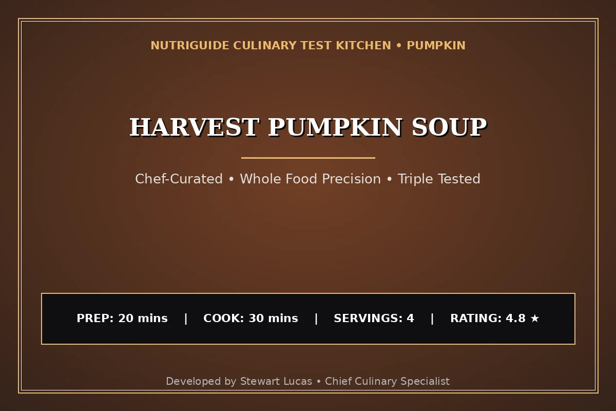 Harvest Pumpkin Soup