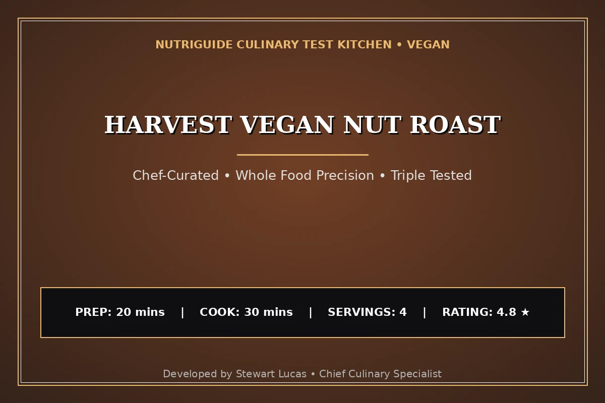 Harvest Vegan Nut Roast