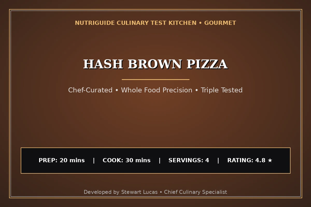Hash Brown Pizza