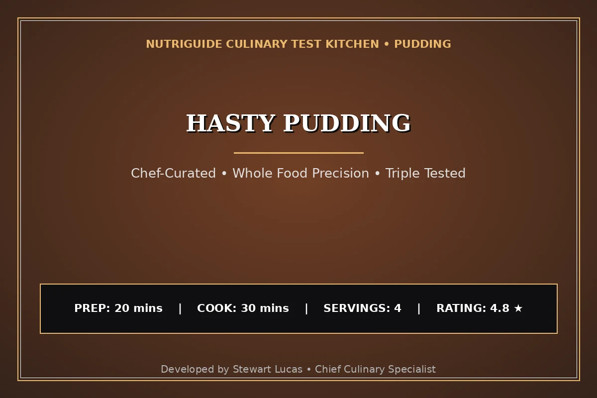Hasty Pudding