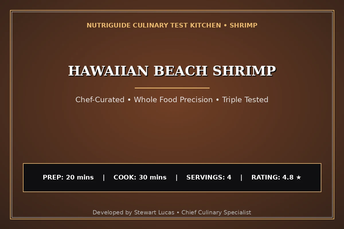 Hawaiian Beach Shrimp