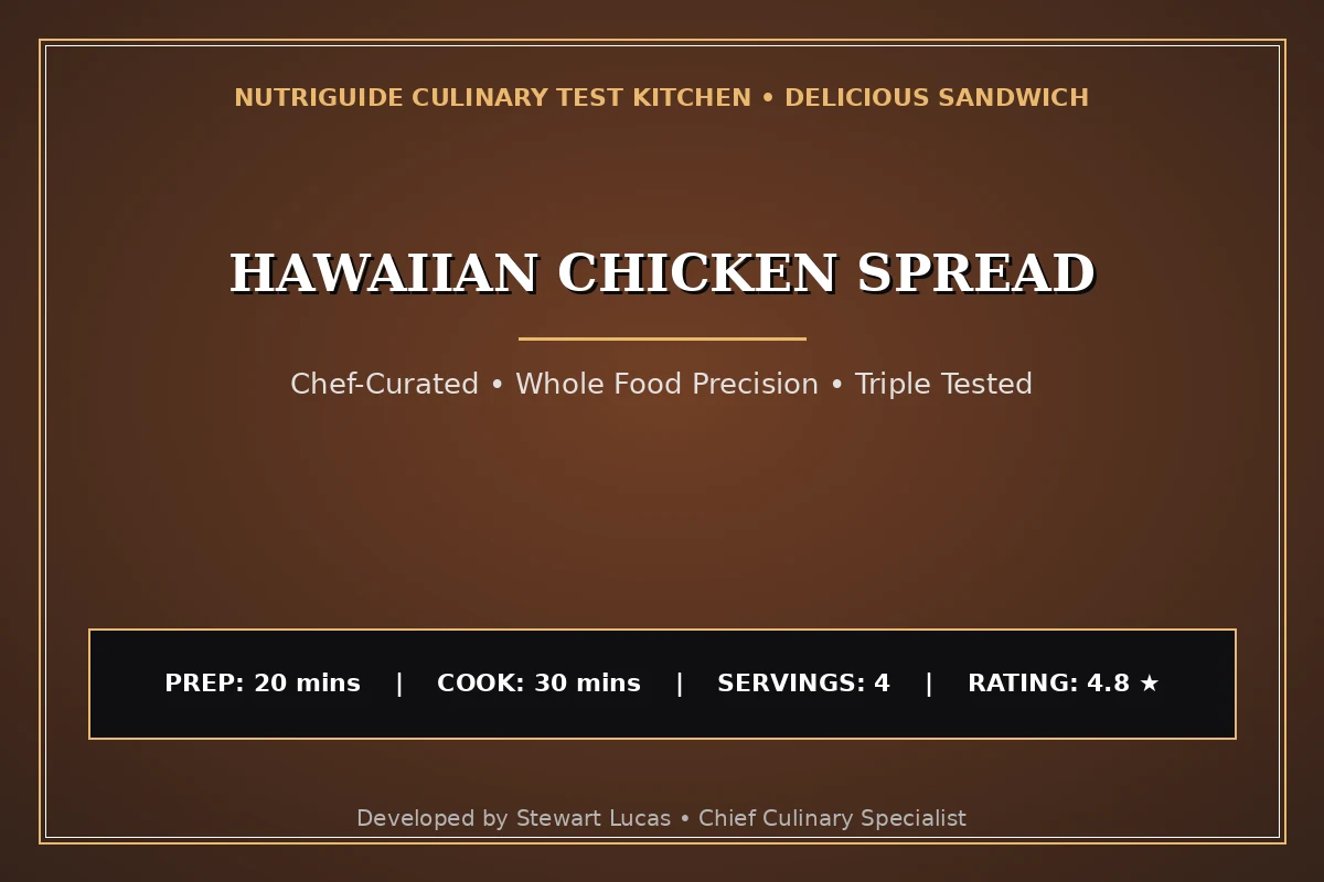 Hawaiian Chicken Spread
