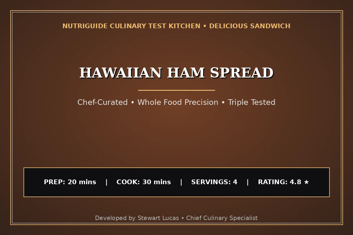 Hawaiian Ham Spread