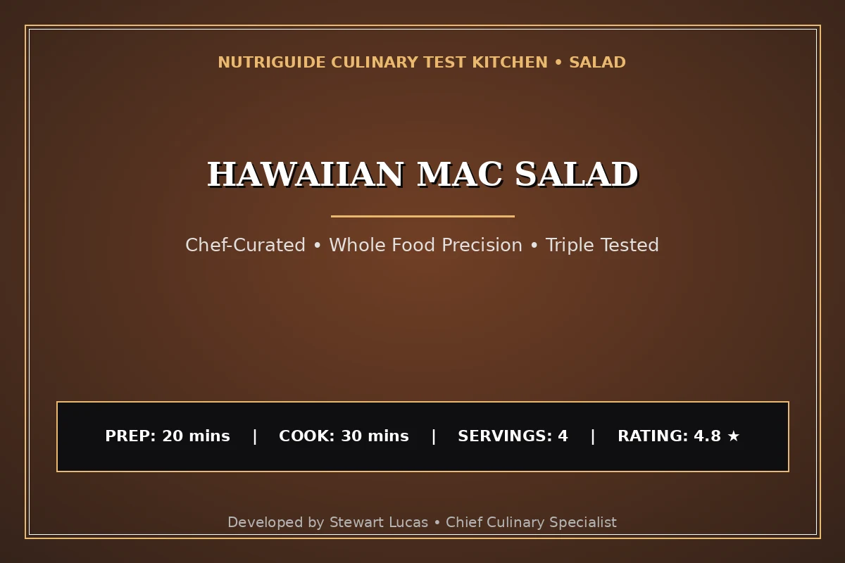 Hawaiian Mac Salad