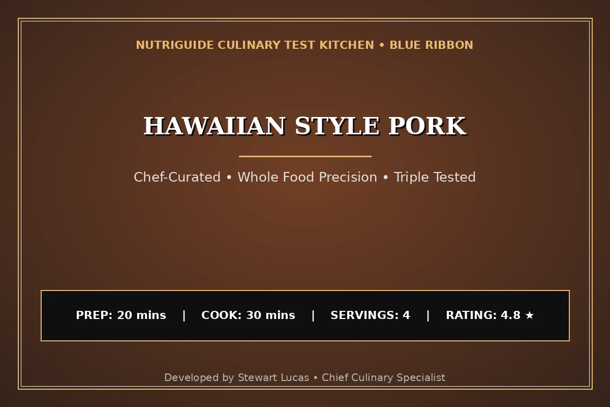 Hawaiian Style Pork