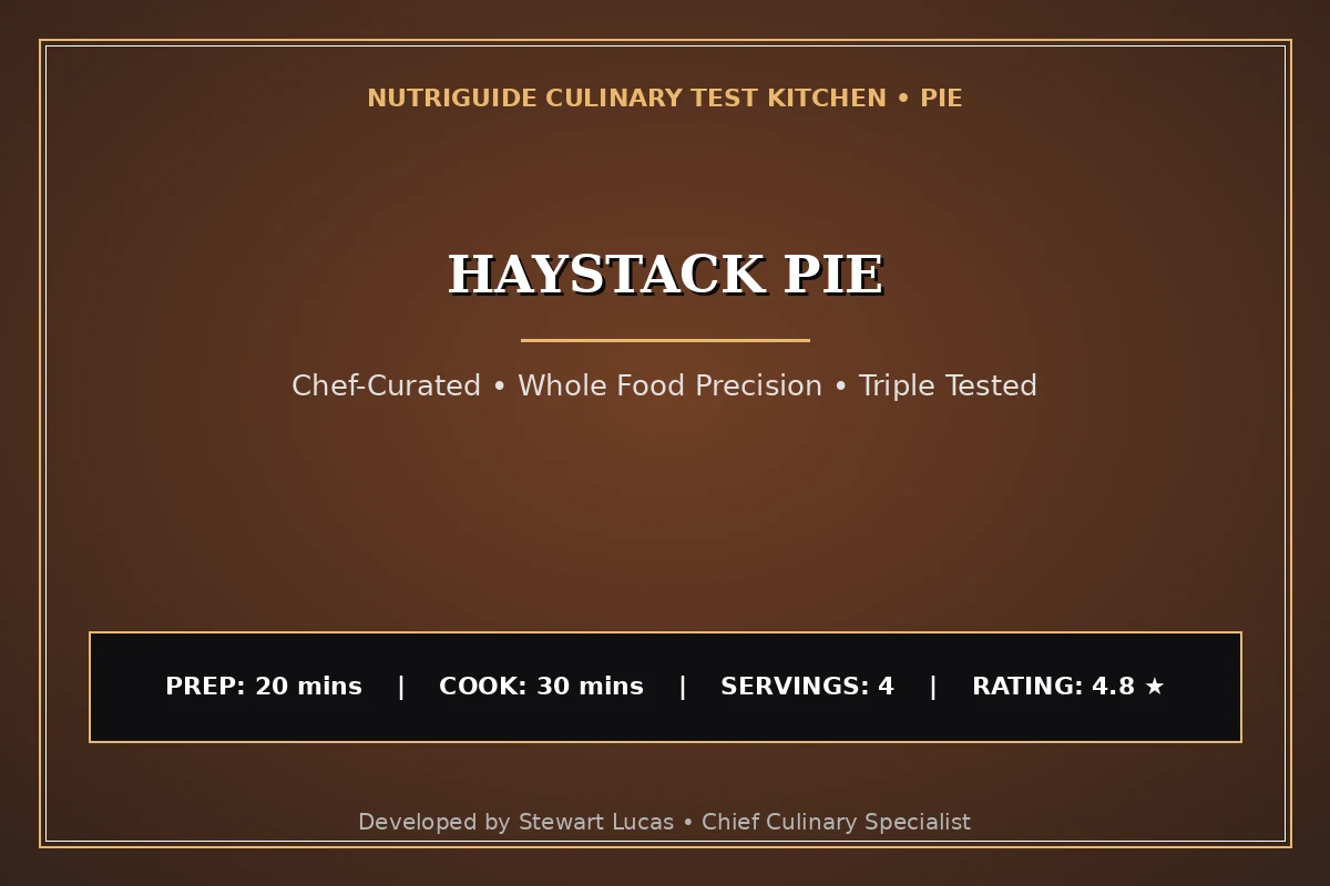 Haystack Pie