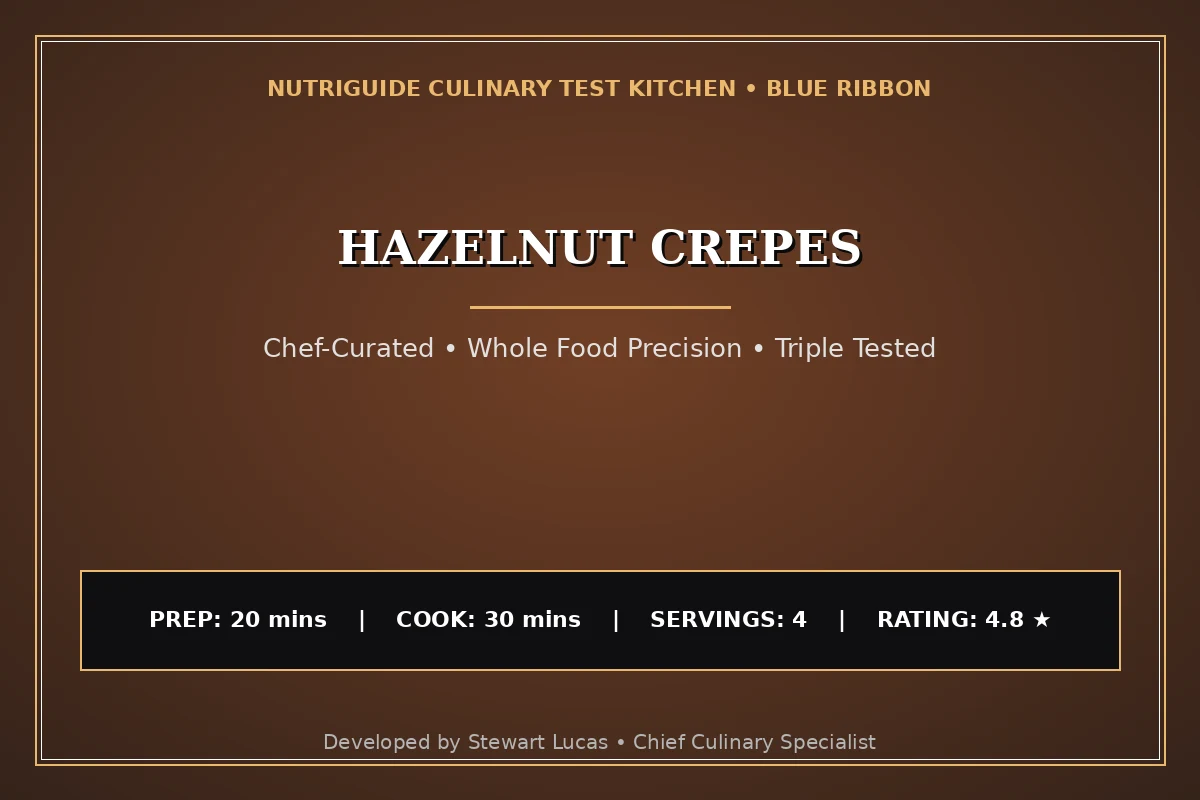 Hazelnut Crepes