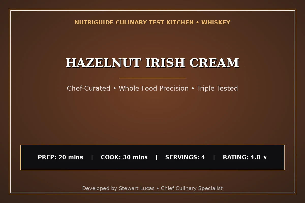 Hazelnut Irish Cream