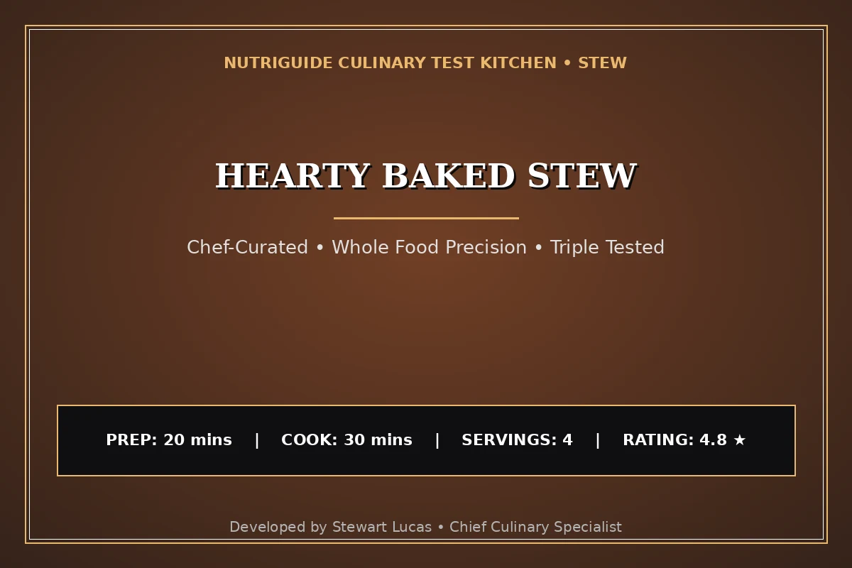 Hearty Baked Stew