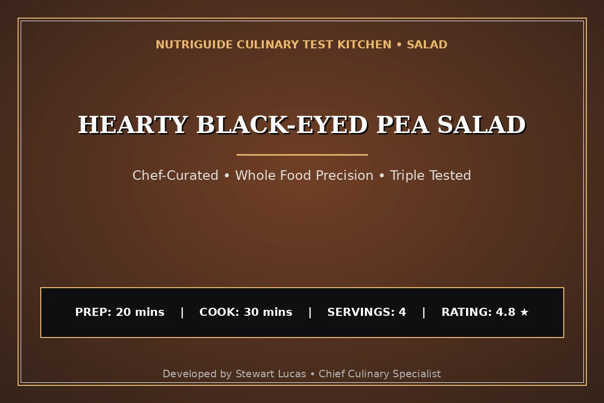 Hearty Black-Eyed Pea Salad