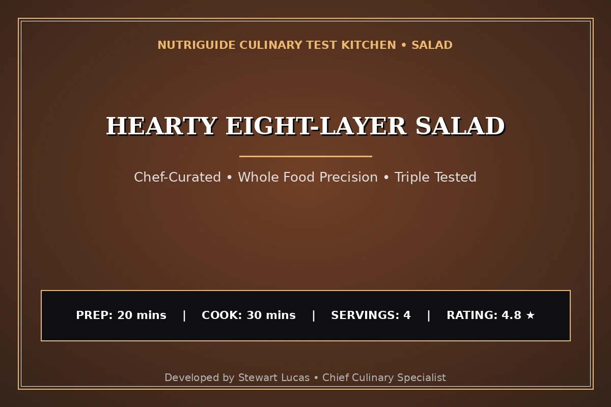 Hearty Eight-Layer Salad
