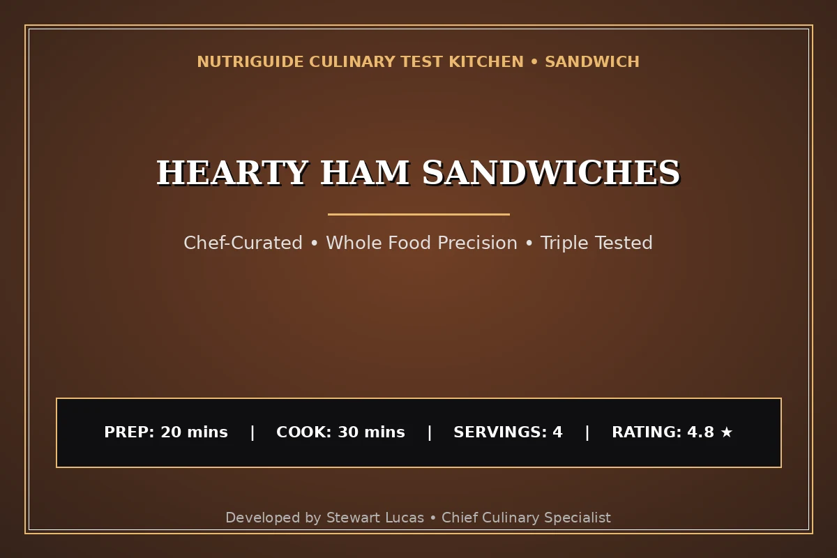 Hearty Ham Sandwiches