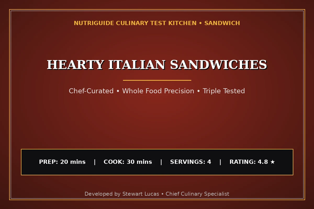 Hearty Italian Sandwiches