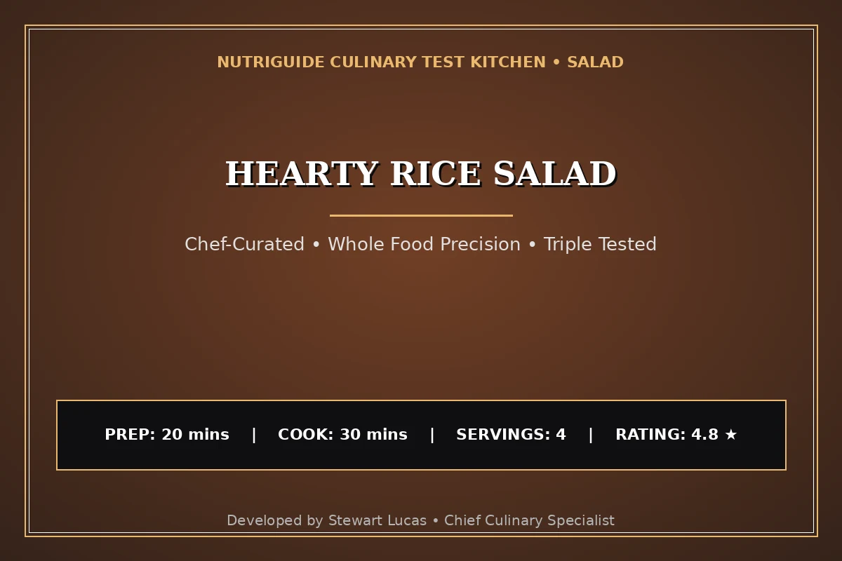 Hearty Rice Salad