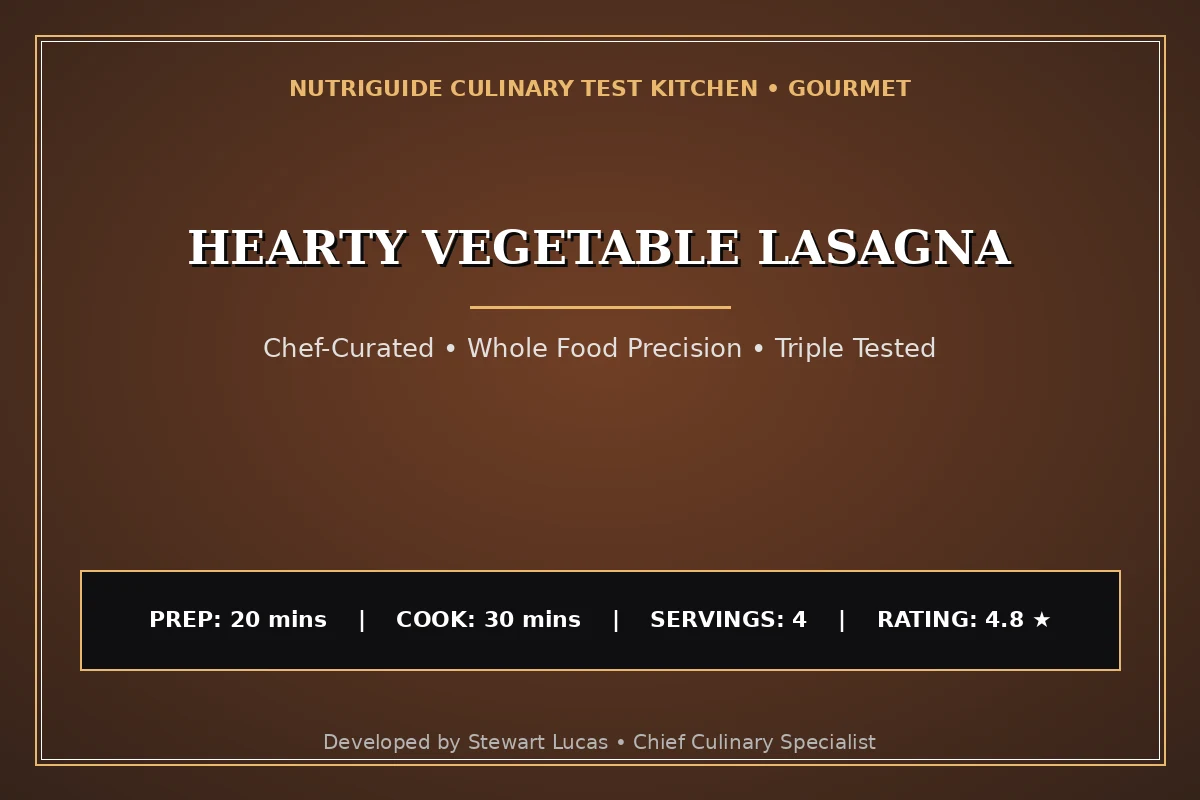 Hearty Vegetable Lasagna