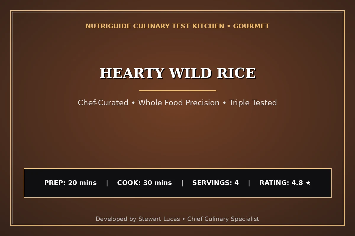 Hearty Wild Rice