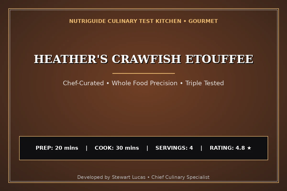 Heather'S Crawfish Etouffee