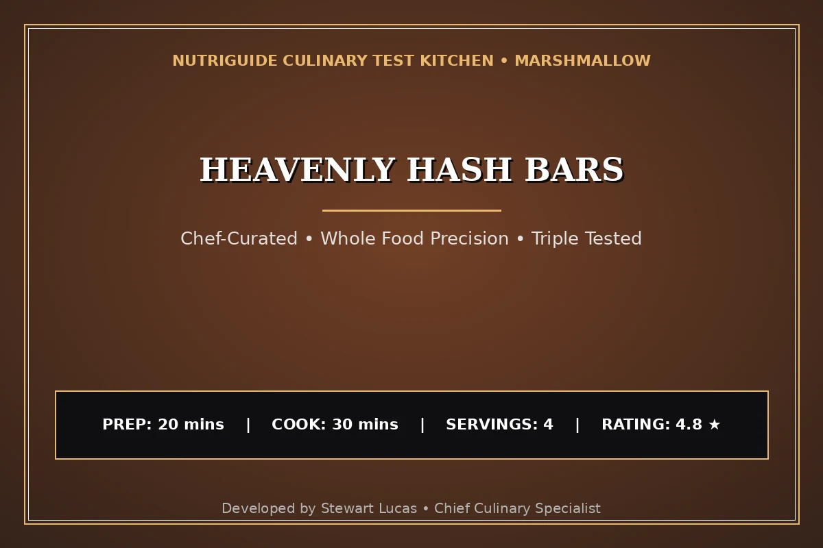 Heavenly Hash Bars