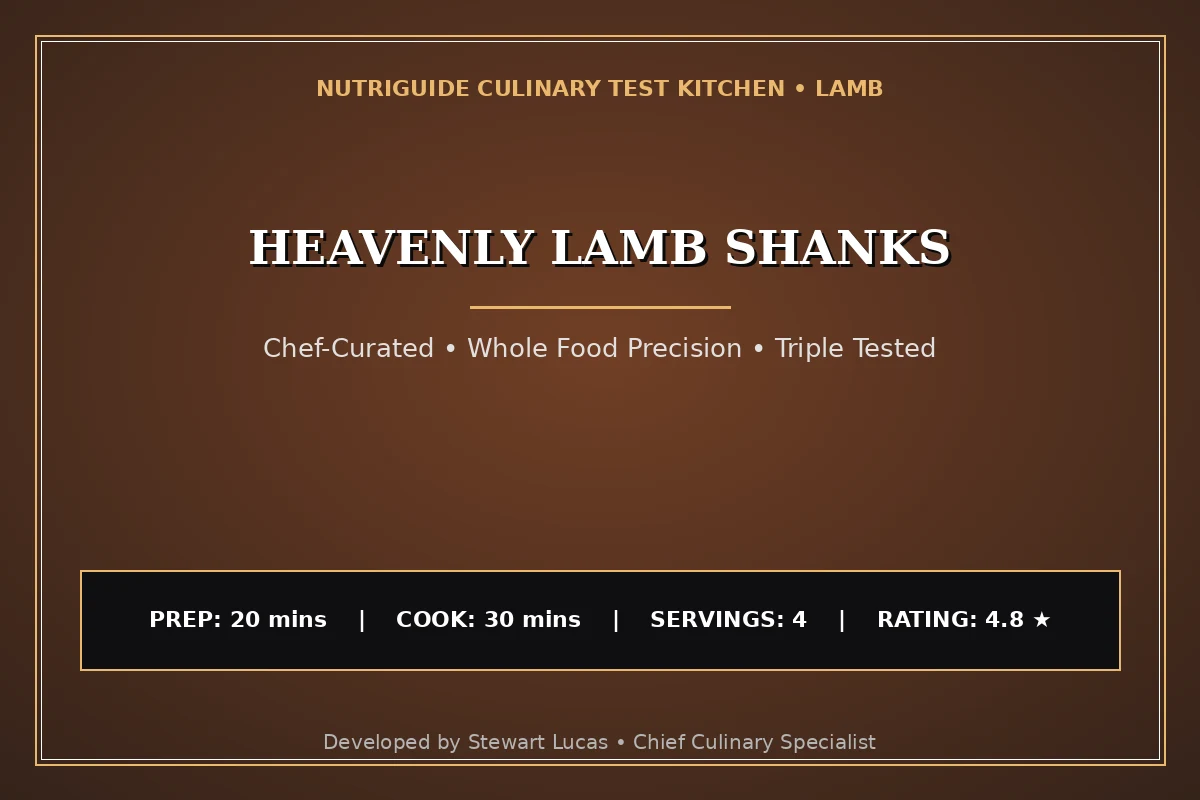 Heavenly Lamb Shanks