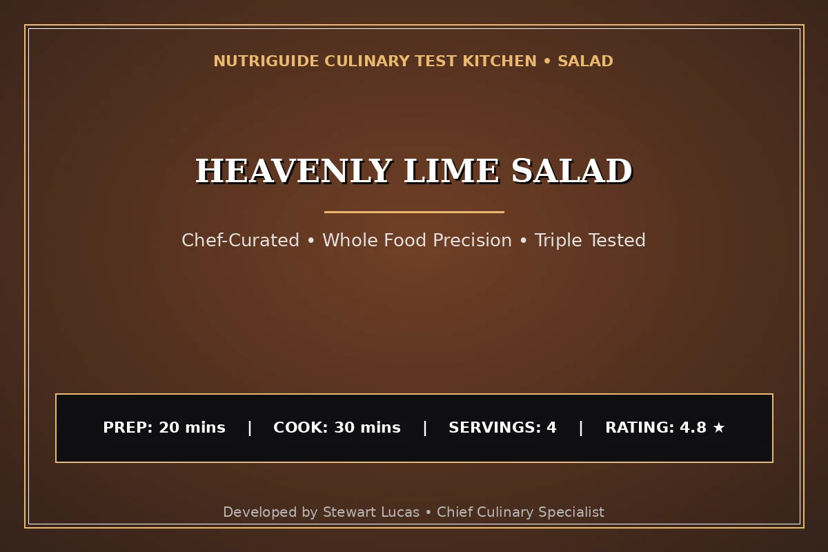 Heavenly Lime Salad