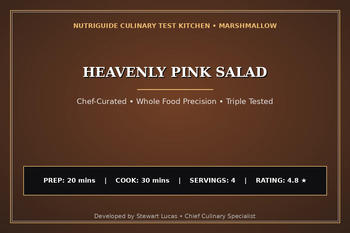 Heavenly Pink Salad